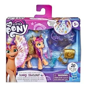 My Little Pony Next Generation Alicorn Sunny Starscout Crystal Adventure Toy Set